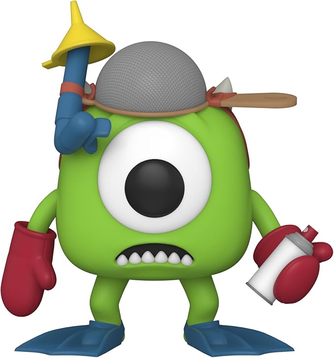 Funko POP Disney: Monsters Inc 20th - Mike with Mitts,Multicolor,One Size,57743