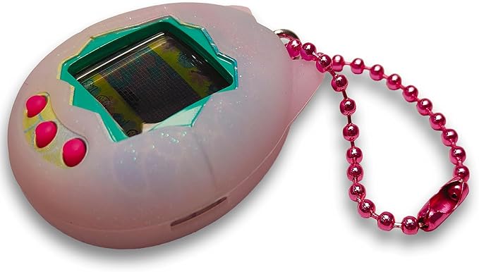 JCHPINE Silicone Cover Case for Tamagotchi Original Digital Pet, Protective Sleeve Skin for Original Tamagotchi Electronic Pet Toys Accessories (Only Case) (Purple)