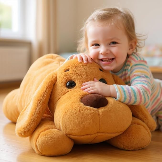 Dog Stuffed Animal, Giant 32" Stuffed Puppy,Large Soft Plush Toy Birthday Party Gifts for Kids Girls Boys