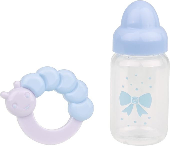 JC Toys 6 Piece Realistic Baby Doll Gift Set Classic La Newborn Nursery | 17" Life-Like Doll w/Accessories | Blue | Ages 2+| Made in Spain