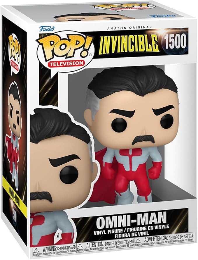 Funko POP! Television: Invincible - Omni-Man - Collectable Vinyl Figure - Gift Idea - Official Merchandise - for Kids & Adults - TV Fans - Model Figure for Collectors and Display
