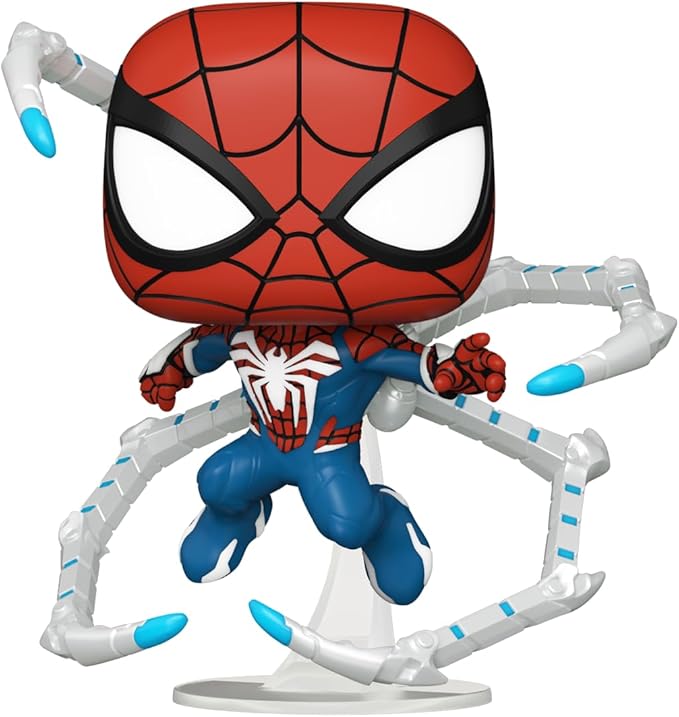Funko POP! Games: Spider-Man 2- Peter Parker Suit - Spider-Man - Collectable Vinyl Figure - Gift Idea - Official Merchandise - for Kids & Adults - Video Games Fans - Model Figure for Collectors