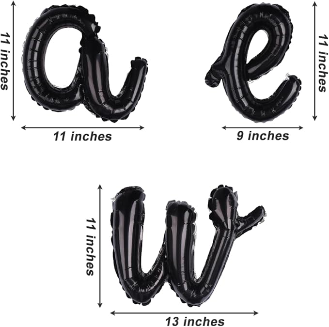 Yee Haw Balloons for Cowboy First Rodeo Birthday Yee Haw Banner for Western Cowgirl Bachelorette Decorations (Black)