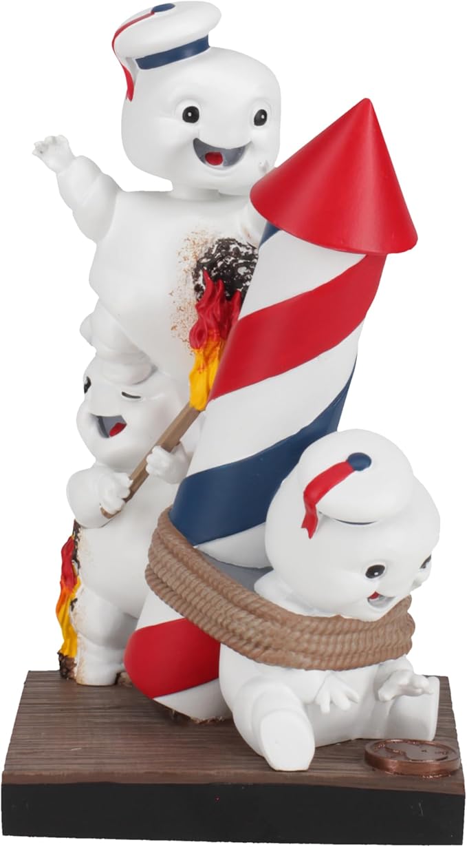 Royal Bobbles Ghostbusters: Afterlife Mini-Pufts Rocket Bobblescape – 6 Inches Tall – Collectible Bobblehead Statue