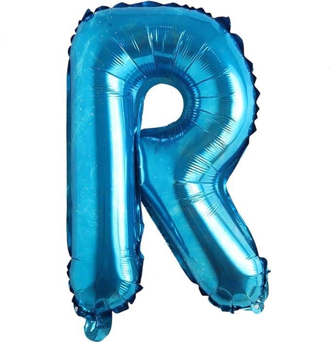 Happy Birthday Balloons, Aluminum Foil Banner Balloons for Birthday Party Decorations and Supplies (Starry Blue)