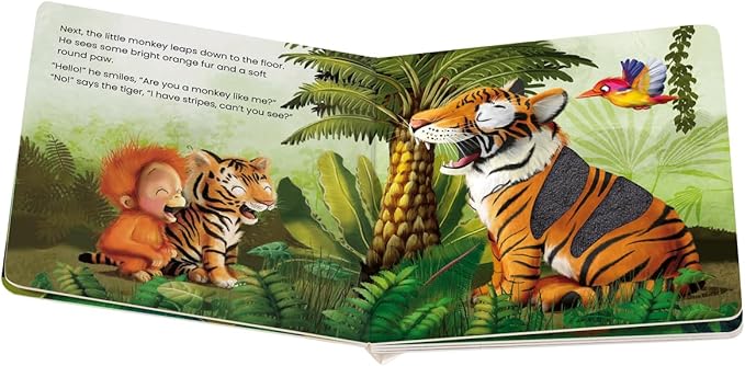 Ravensburger Play+ are You a Monkey Like Me? | Interactive Sensory Book | Engages Toddlers in Fun & Exploration