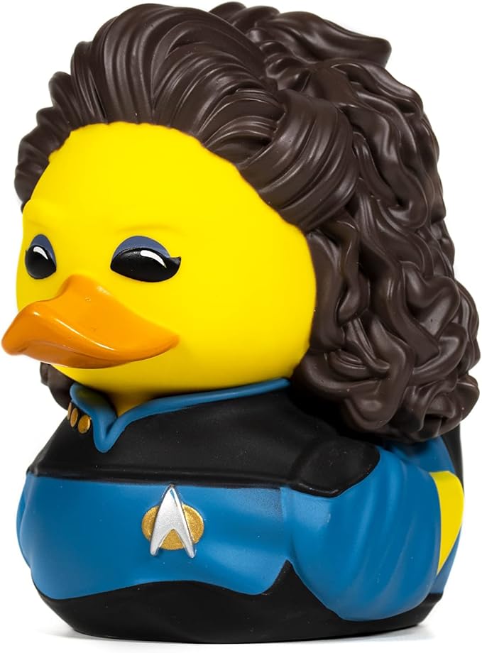 TUBBZ Deanna TROI Vinyl Rubber Duck Figure – Official Star Trek Merchandise – Sci-Fi TV, Movies & Video Games