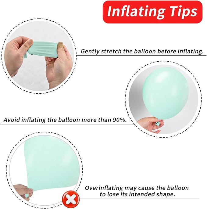 Paready Christmas Balloons, 50Pcs 12 Inch Red, Green, White, Pastel Pink Retro Bean Confetti Balloons for Birthday, Baby Shower, New Year, Christmas Party Supplies