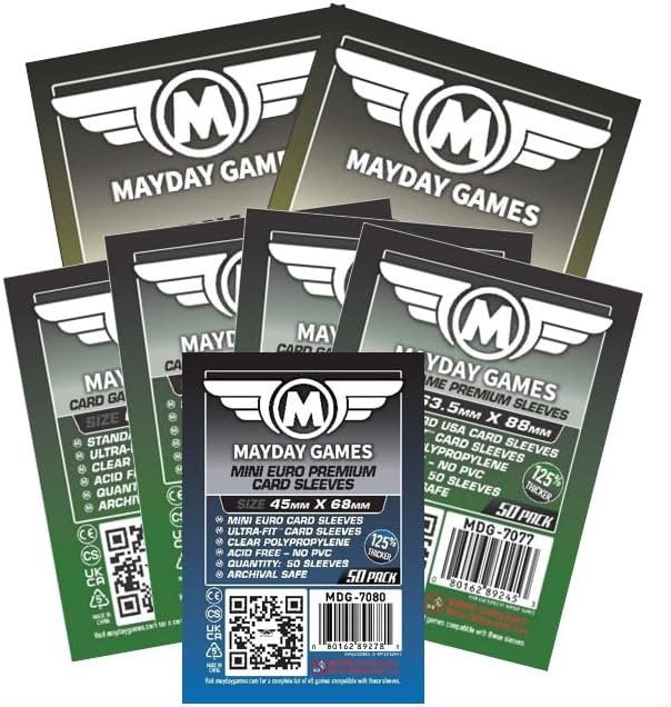 Mayday Games Daybreak Compatible Premium Card Sleeve Bundle