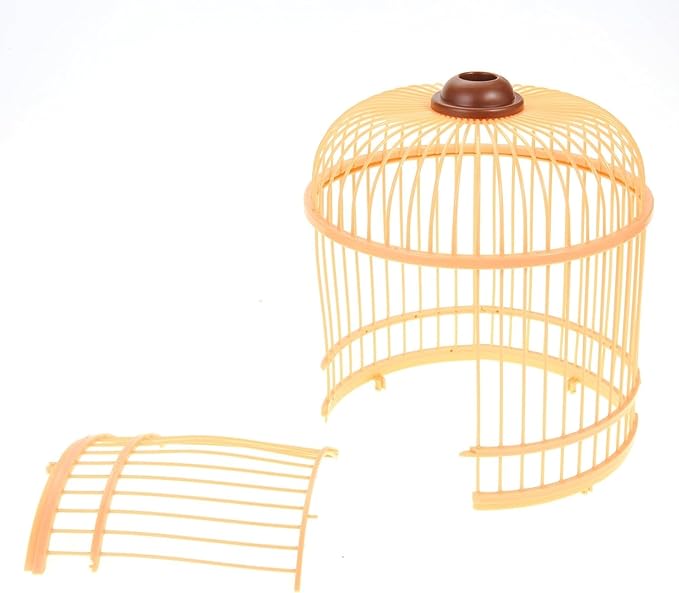 Generic A and E Imports - Singing & Chirping Bird in Cage - Realistic Sounds & Movements - Blue, AEIBC507D