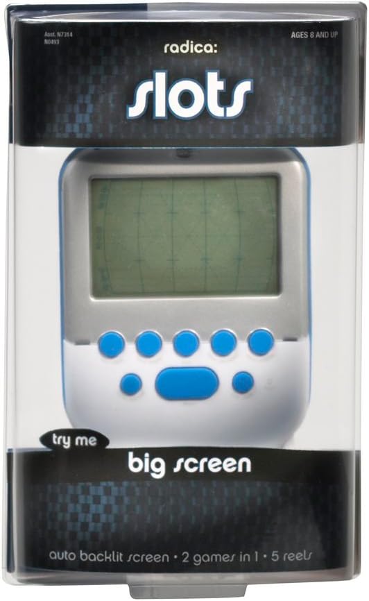Mattel Radica Big Screen Slots - White