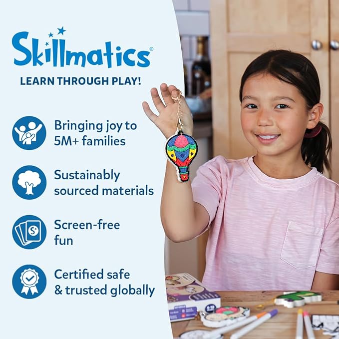 Skillmatics Flash Cards - Science Snippets Space, STEM Learning Educational Toys & Learning Aids for Kids, Gifts for Boys & Girls Ages 7, 8, 9 & Up, Homeschool, Classroom & Travel Activity