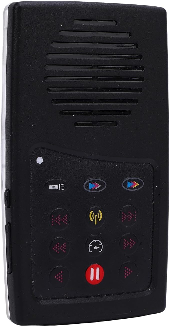 VBESTLIFE Solar Powered Scripture Reader, Portable Audio Bible Player, Built in 8G Capacity, Earphone, for Seniors Kids Adults (Russian, KJV, Hymns)