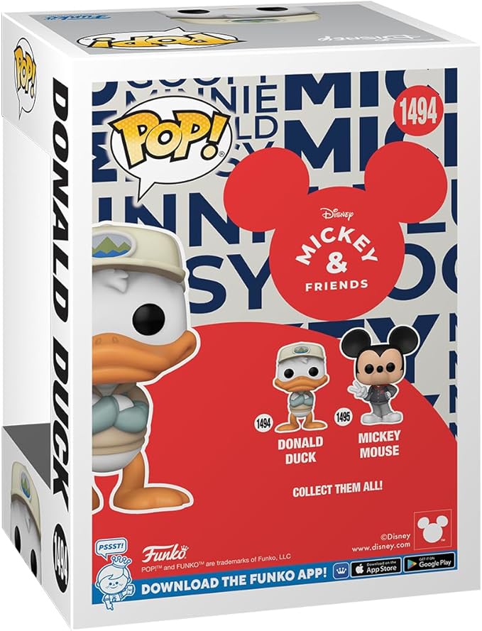 Funko POP! Disney: Mickey & Friends - Donald Duck - Disney Standard Characters - Collectable Vinyl Figure - Gift Idea - Official Merchandise - for Kids & Adults - Movies Fans