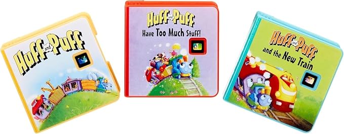 Little Tikes Huff and Puff Collection for Story Dream Machine - 3 Stories & 1 Character, Storytime Books with Audio Play Character, for Boys and Girls Ages 3+