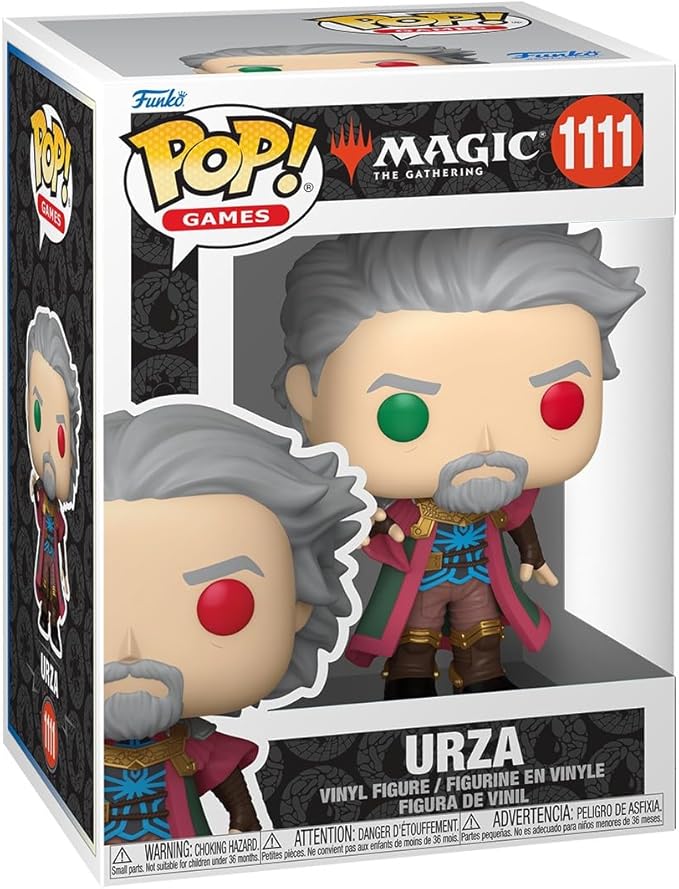 Funko Pop! Games: Magic: The Gathering - Urza - Collectable Vinyl Figure - Gift Idea - Official Merchandise - Toys for Kids & Adults - Video Games Fans - Model Figure for Collectors and Display