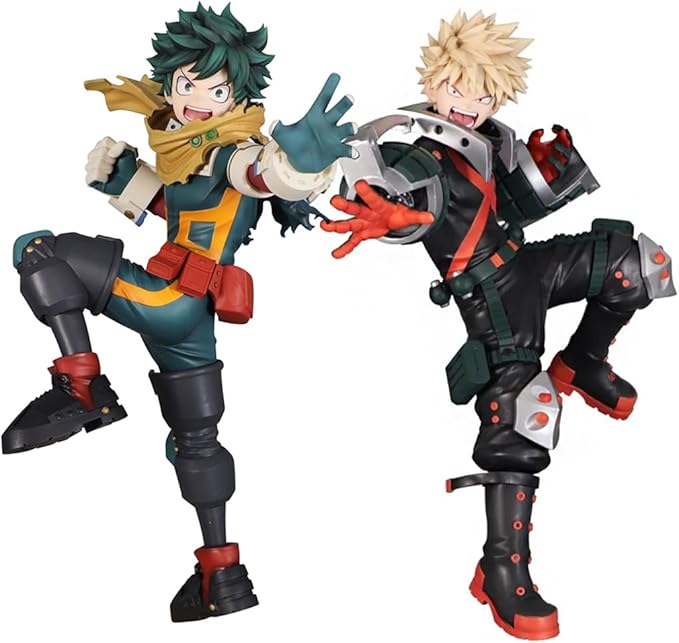 MHA Action Figures Midoriya Izuku Figure Standing Pose MHA Collectible Statues Anime Midoriya Izuku Figurine Desktop Ornaments 6.3"