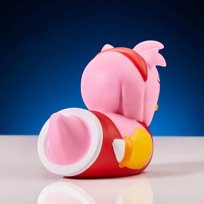 TUBBZ Mini Amy Rose Collectible Vinyl Rubber Duck Figure - Official Sonic The Hedgehog Merchandise - Kids TV, Movies & Video Games