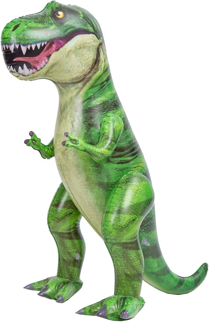 JOYIN 30”T.rex Dinosaur Inflatable, Tyrannosaurus Rex Inflatable Dinosaur Toy for Party Decorations, Birthday Party Gift for Kids and Adults