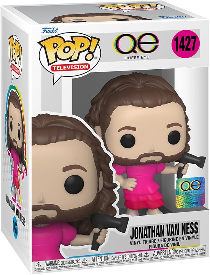 Funko POP! TV: Queer Eye - Jonathan Van Ness - Collectable Vinyl Figure - Gift Idea - Official Merchandise - for Kids & Adults - TV Fans - Model Figure for Collectors and Display