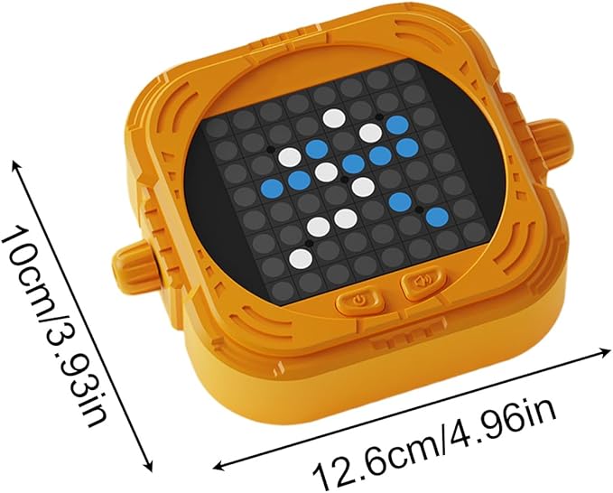 Electronic Strategy Board Game - AI Electronic Toy,Five in a Row Logic Puzzle Board Game | for Kids Adults Road Trip Camping Party Travel