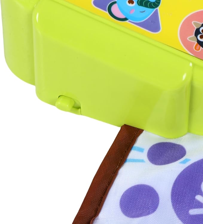 Jeffergarden Dance Pad Electronic Light Up Music Mat Anti Slip Bottom Adjustable Difficulty for Beginners Adults Kids 32.28x25.59in Interactive Foot Game