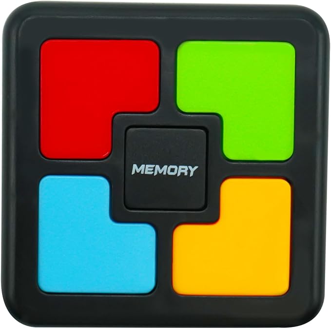 Handheld Memory Games for Kids Ages 4-8, Light Up Electronic Toys, Car Travel Board Games for Kids,Birthday Gifts for 3-12 Year Old Boys