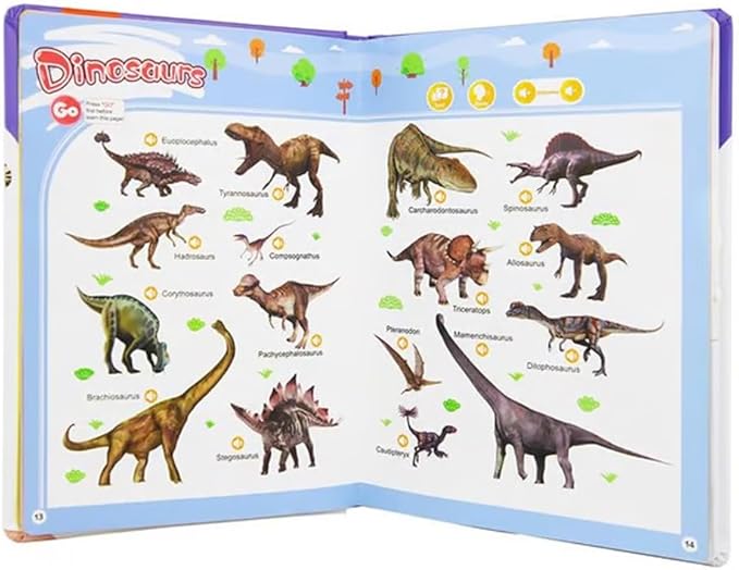 My First English Sound Book – 470+ Words, 21 Themes, Fun Word Learn, Press to Learn Phonics, Juguete Educativo for Educational Language, School Education & Perfect Educational Gift(Two-Book Set)