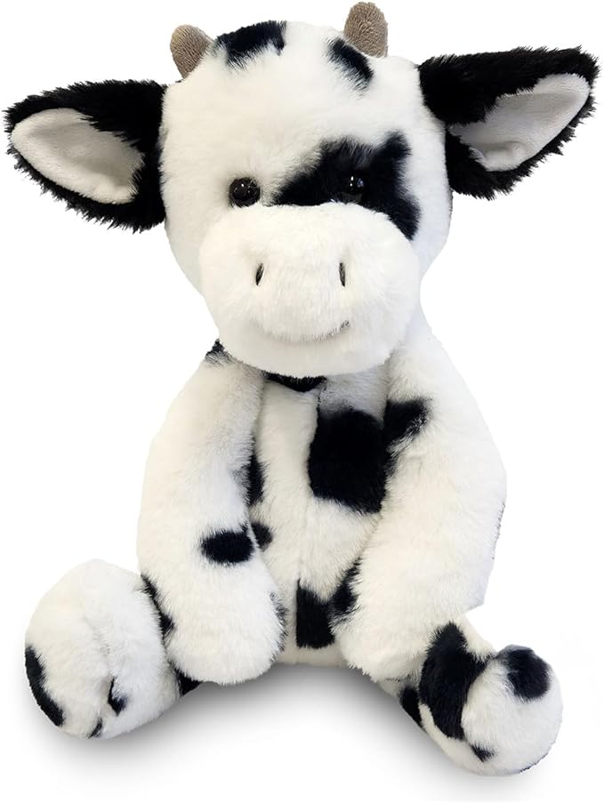 World's Softest Plush Stuffed Animal for Baby, Toddler, Kids, Adults - Adorable Toy Made from Kid-Friendly, Quality Materials - Lushee Cow, 16"