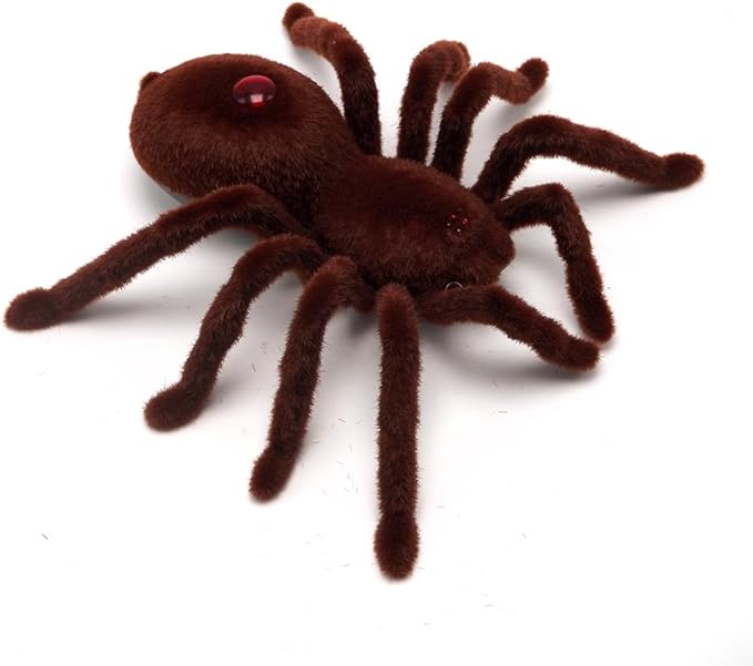 Tipmant Simulation Cute RC Spider Infrared Remote Control Vehicle Car Electric Realistic Animal Kids Prank Scary Toys