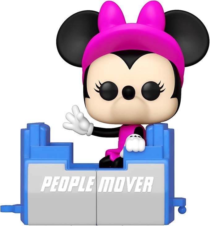 Funko Pop! Disney: Walt Disney World 50th - Minnie Mouse on The People Mover, Multicolor