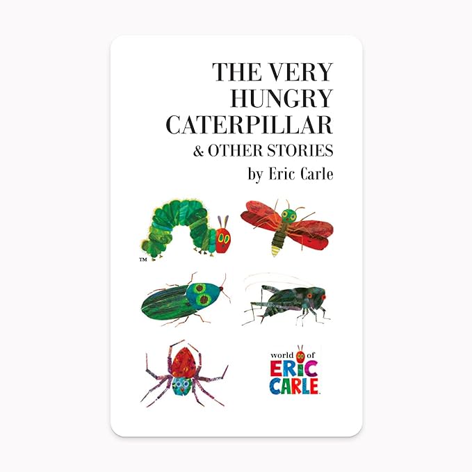 YOTO The Very Hungry Caterpillar & Other Stories by Eric Carle – Kids Audio Card for Use with Player & Mini All-in-1 Audio Device, Fun Screen-Free Listening for Playtime Bedtime Travel, Ages 1+