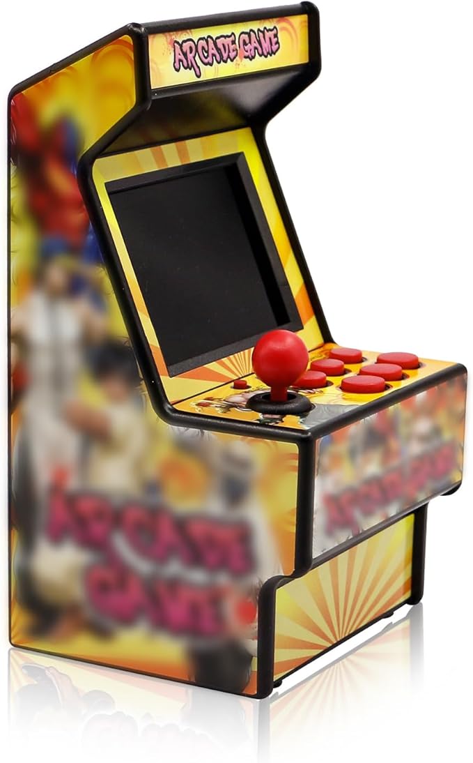Retro Game Machine for Kids, Handheld Video Game Console with 156 Classic 16-Bit Games, 2.8" Color Screen Rechargeable Portable Gaming System, TV Output Support, Electronic Toy Gift for Boys