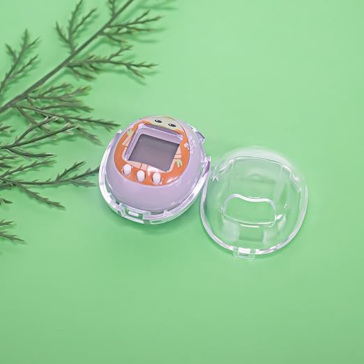 Transparent Cover Case for Tamagotchi Nano, Protective Sleeve Skin PC Protective Cover for Kids, Soft & Shockproof Shell for Tamagotchi Nano Electronic Pet Game Machine (Transparent)