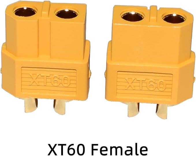 10 Pairs XT60 Connectors XT60 Male and Female Bullet Connectors Power Plugs, Suitable for RC Lipo Battery Remote Control Cars XT60 Connectors