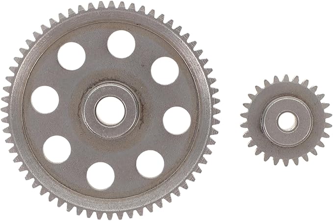 1set Remote Control Car Gear Steel Differential Gears Rc Vehicle Parts Scale Replacement