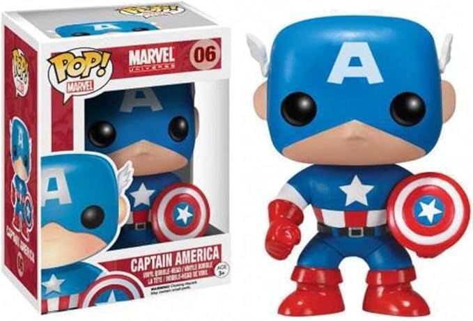 Captain America Marvel Pop! Vinyl Bobble Head