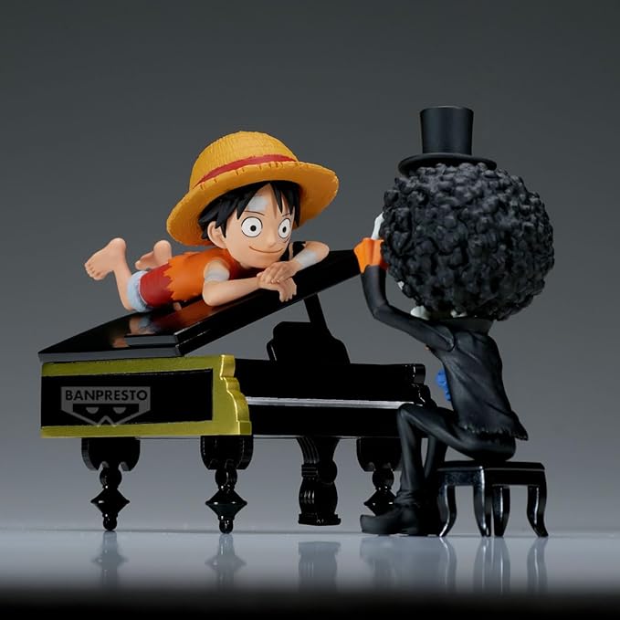 Banpresto - One Piece - Log Stories - Monkey D. Luffy & Brook (That's Great! After All This TIME, He's Still…!) World Collectable Figure