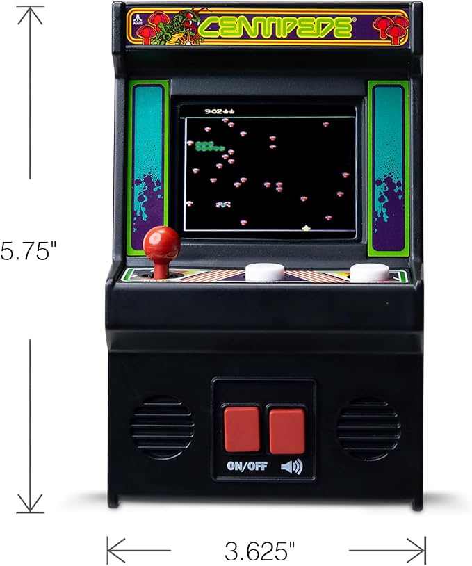 Arcade Classics Centipede and Qbert 2 Mini Video Games