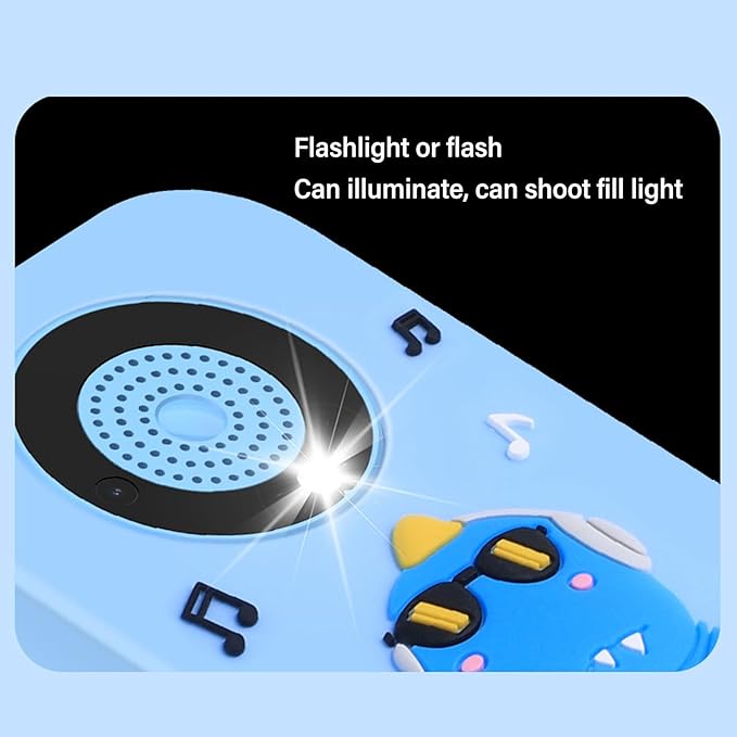 1080P, High Definition 48MP Digital Camera Camera 2.4inch Display Multifunctional Music Player Electronic Books for Child Imagination (Pinkish)