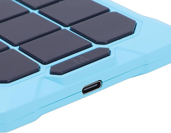 VBESTLIFE 6-in-1 Handheld Toe Game Portable Electronic Board Games for Kids & Adults, Travel & Memory Growth Gift (Blue)