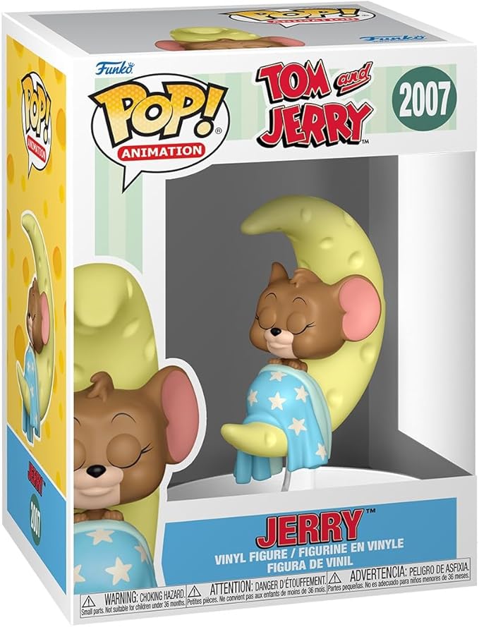 Funko Pop! Animation: Tom & Jerry - Jerry - Collectable Vinyl Figure - Gift Idea - Official Merchandise - Toys for Kids & Adults - Cartoon Fans - Model Figure for Collectors and Display