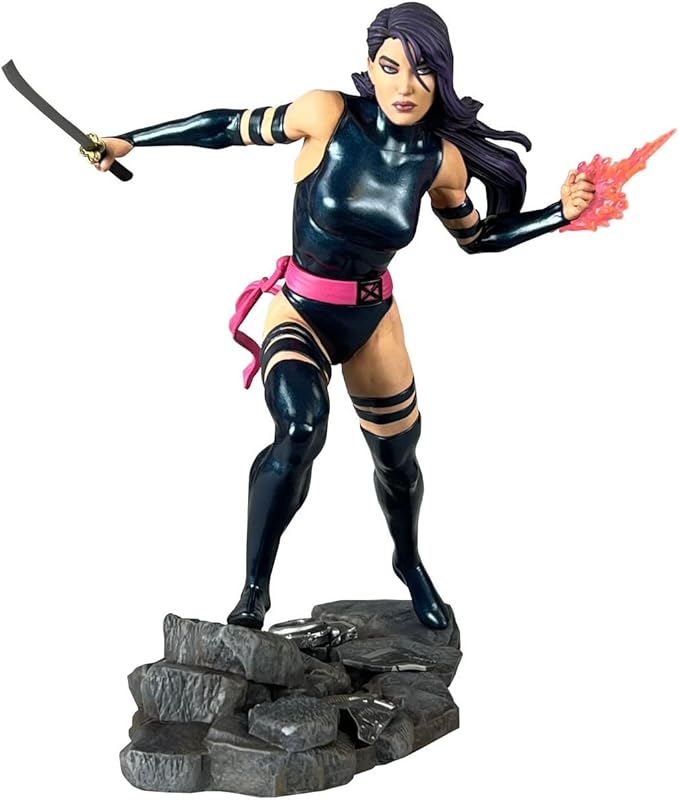 Diamond Select Toys Marvel Gallery: Psylocke PVC Statue, Multicolor, 10 inches