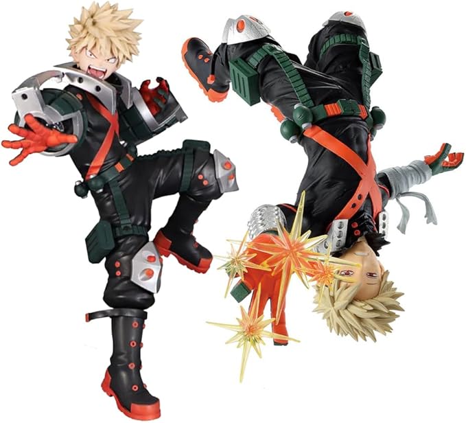 MHA Anime Figures Midoriya Izuku Action Figure Battle Pose MHA Collectible Statues Anime Figurine Desktop Decoration
