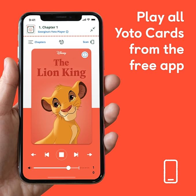YOTO Disney Junior Novels: Tangled – Kids Audio Card for Use with Player & Mini All-in-1 Audio Device, Educational Screen-Free Listening with Fun Stories for Playtime, Bedtime & Travel, Ages 6+