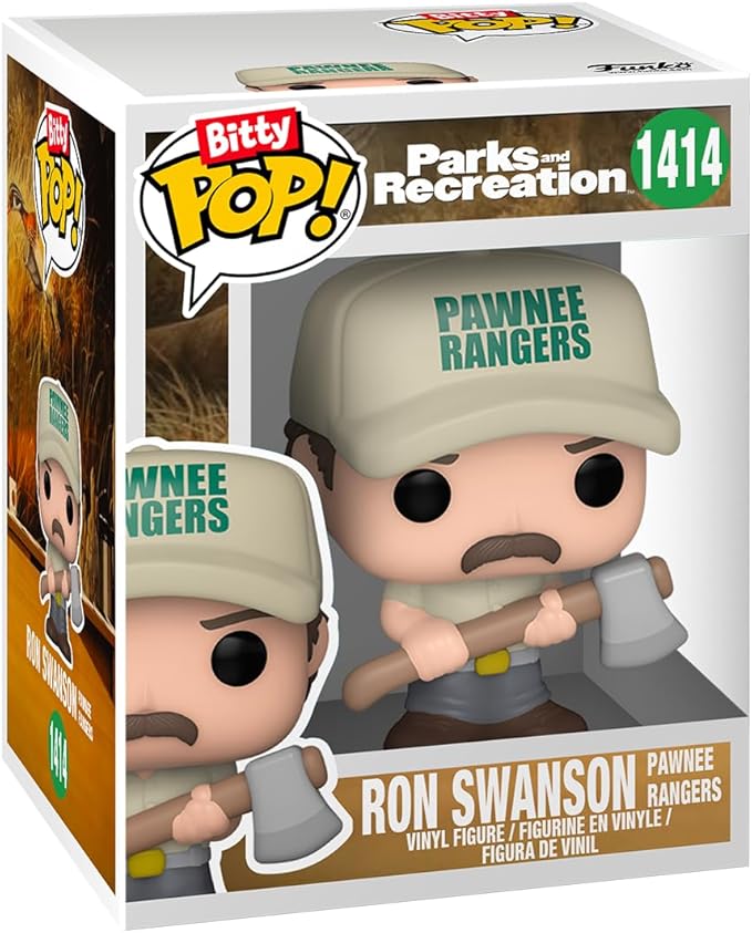 Funko Bitty POP! Parks & Recreation - 4 Pack - Bitty POP! Andy As Princess Rainbow Sparkle, Bitty POP! Duke Silver, Bitty POP! April Ludgate, and a Mystery Bitty POP! Figure - 0.9 Inch (2.2 Cm)