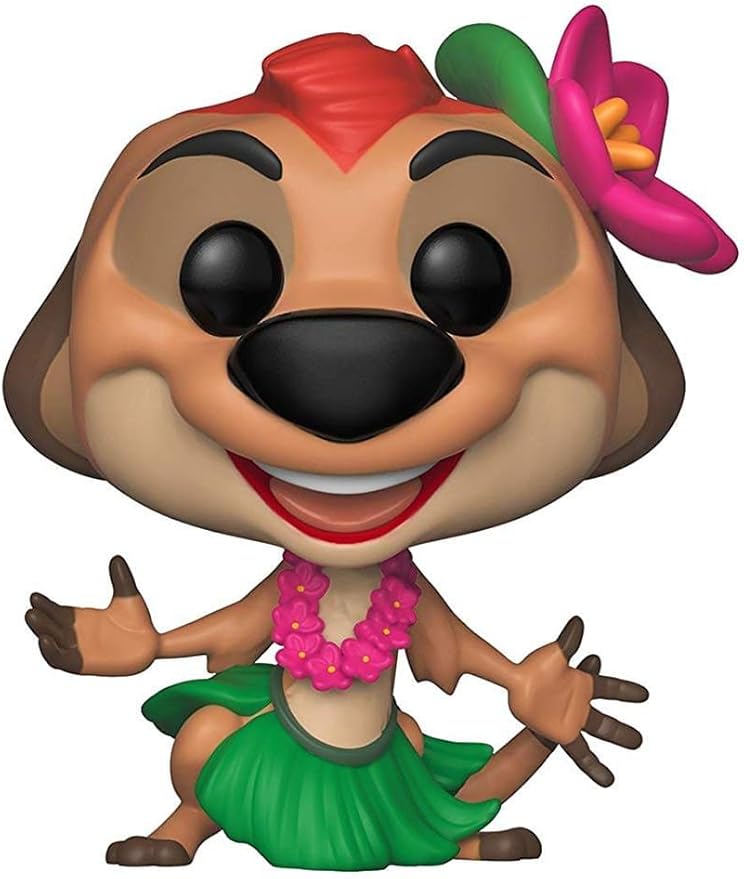 Funko Pop! Disney: Lion King - Luau Timon Toy, Multicolor