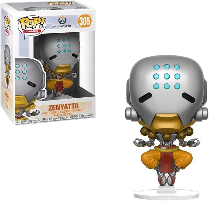 Funko Pop Games: Overwatch-Zenyatta, Multicolor