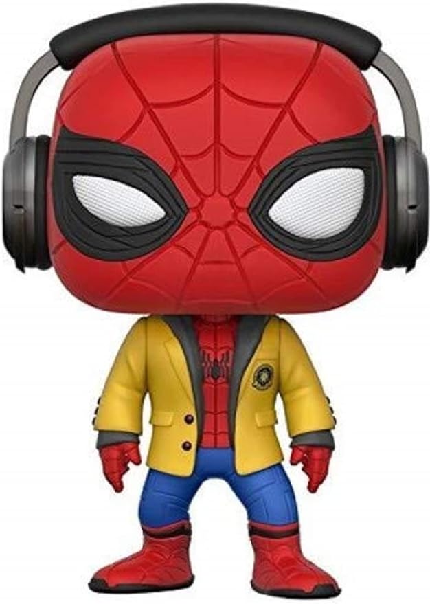 Funko Pop! Movies: Spider-Man HC - Spider-Man W/Headphones Collectible Vinyl Figure