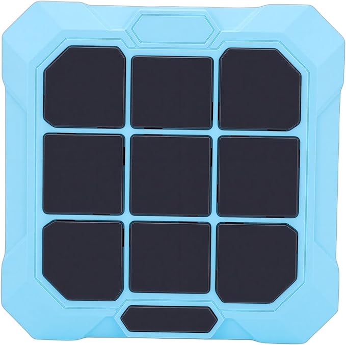 Handheld Toe Game, 6 in 1 Electronic Rechargeable Kids Game, Silent Mode with Multiple Modes, Ideal for 6 12 Years Old Boys, Girls & Adults (Blue)